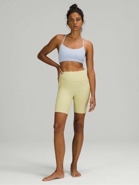 Lululemon Ribbed Contoured High-Rise Short 8"